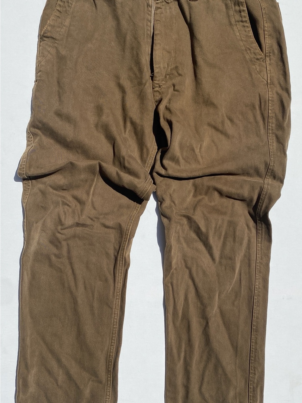 Men's Brown Chino Pants - Casual Comfort